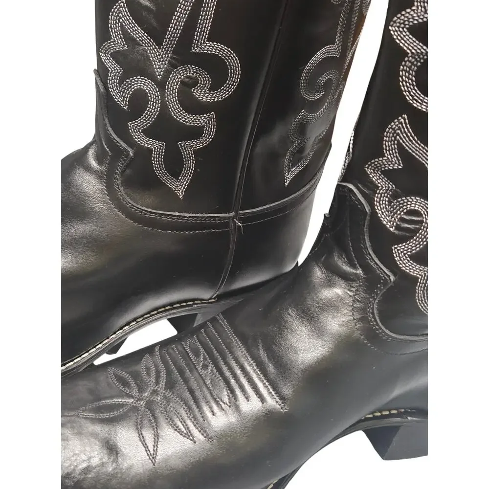 NWOB Justin Men's Classic 1409 London Calfskin Western Boots Size 11 3E